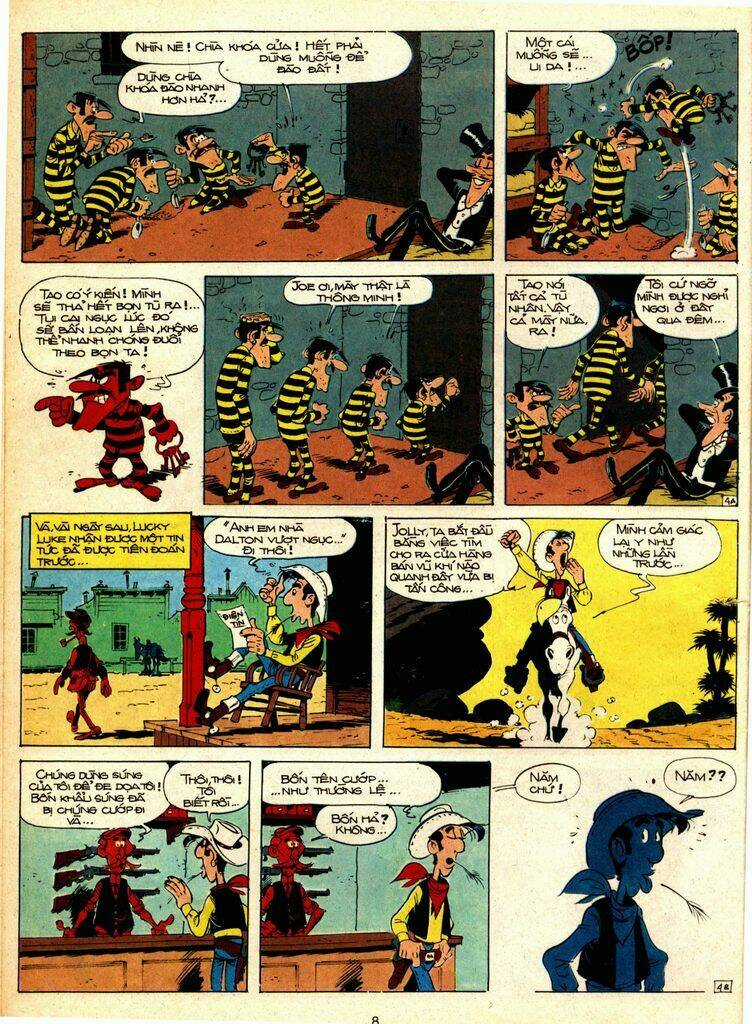 Lucky Luke - Chapter 1 - Trang 4