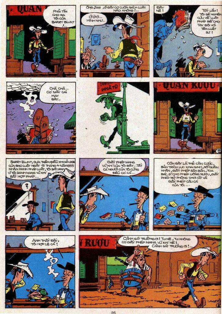 Lucky Luke - Chapter 11 - Trang 24