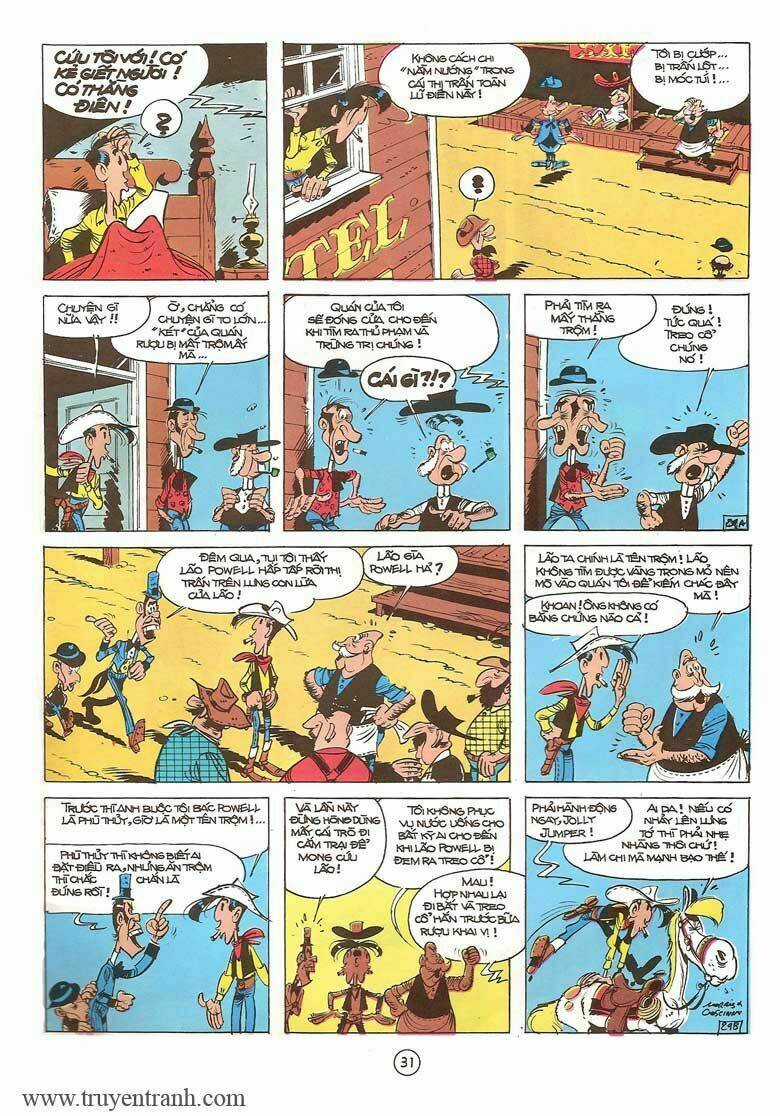 Lucky Luke - Chapter 13 - Trang 33