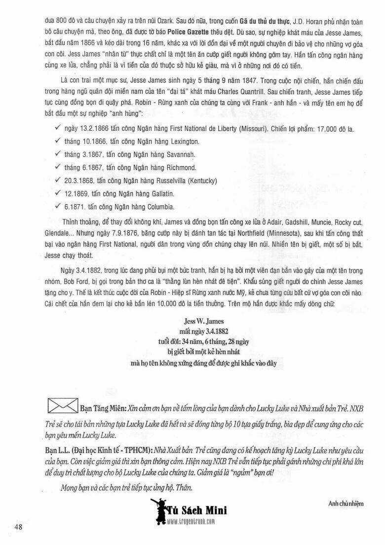 Lucky Luke - Chapter 16 - Trang 50