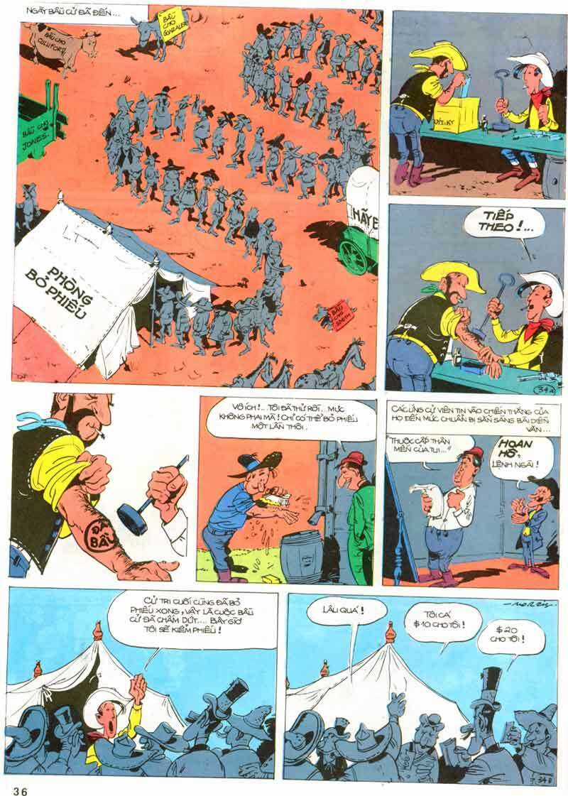 Lucky Luke - Chapter 23 - Trang 36