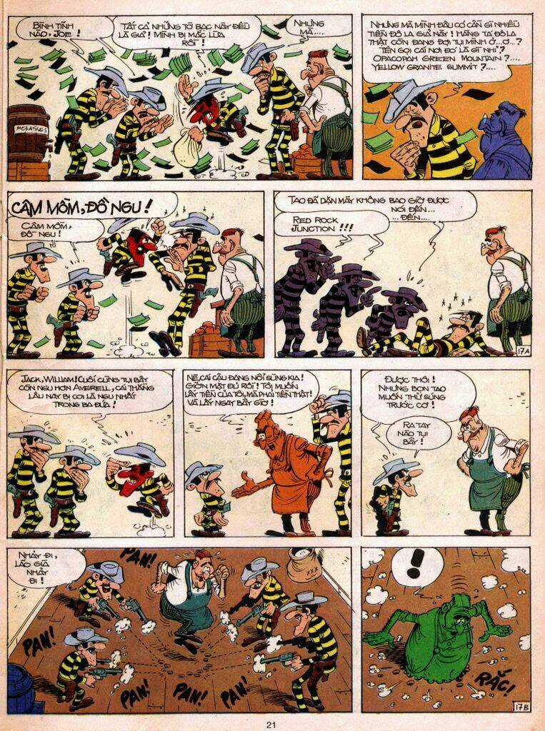 Lucky Luke - Chapter 4 - Trang 17
