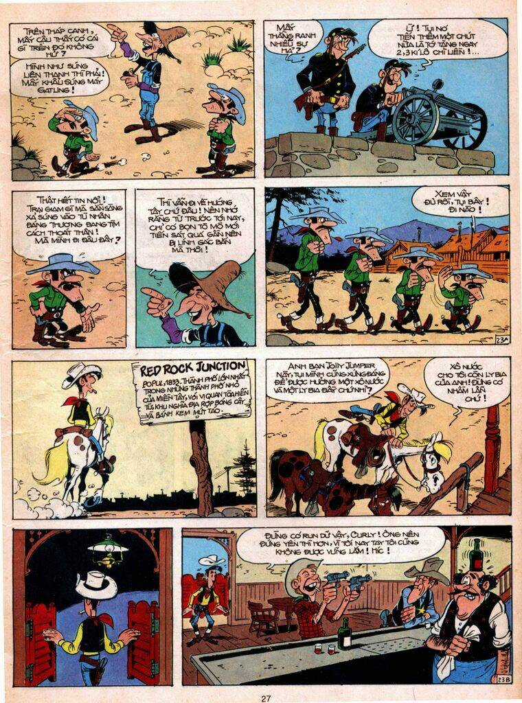 Lucky Luke - Chapter 4 - Trang 23