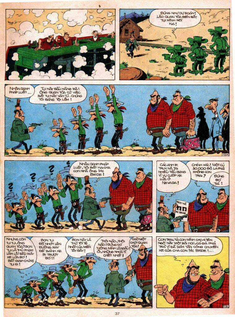 Lucky Luke - Chapter 4 - Trang 33