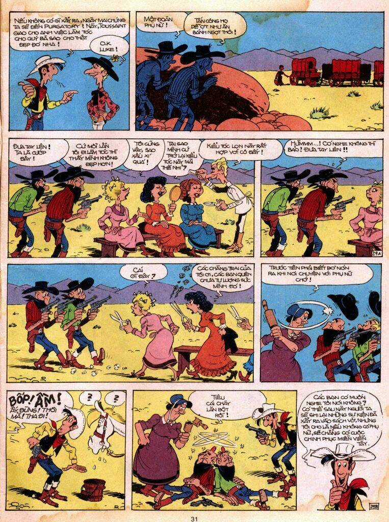 Lucky Luke - Chapter 5 - Trang 29