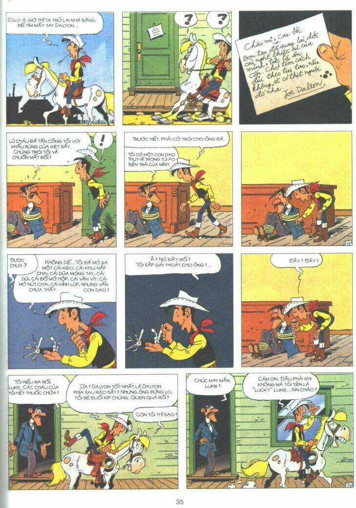 Lucky Luke - Chapter 61 - Trang 33