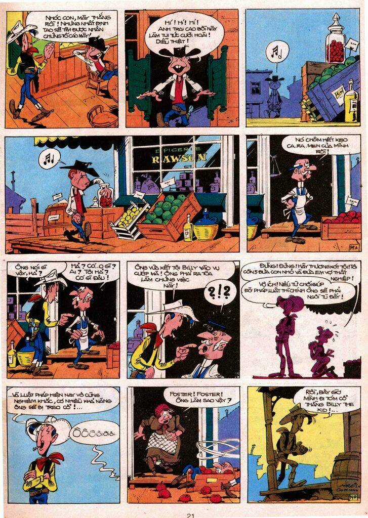 Lucky Luke - Chapter 7 - Trang 19