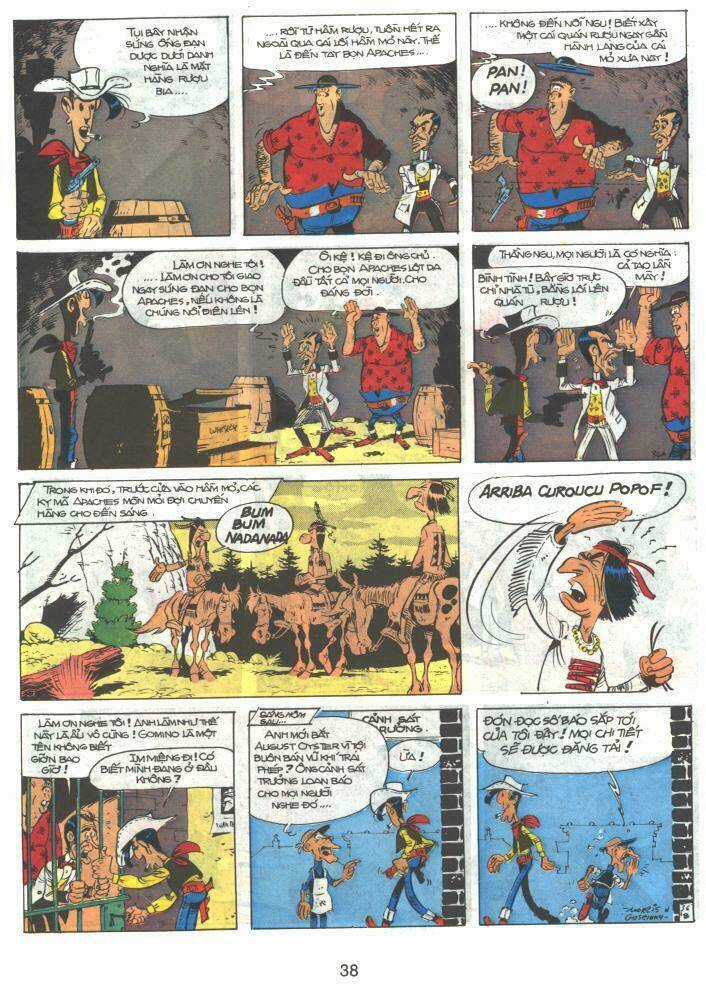 Lucky Luke - Chapter 9 - Trang 36