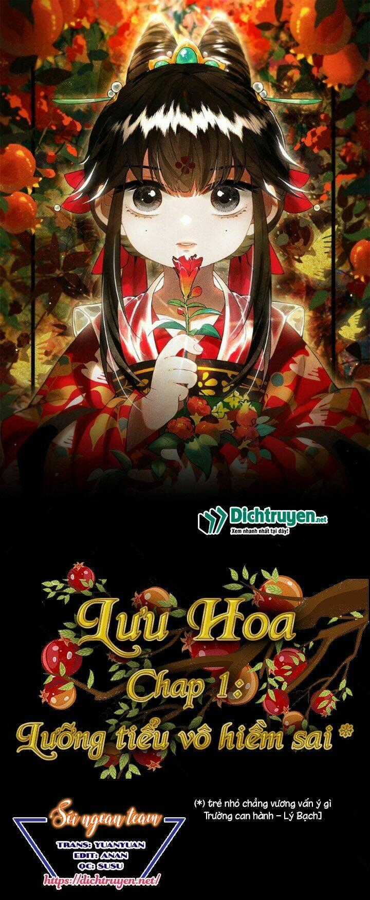 Lưu Hoa Bất Cập Xuân - Chapter 1 - Trang 1