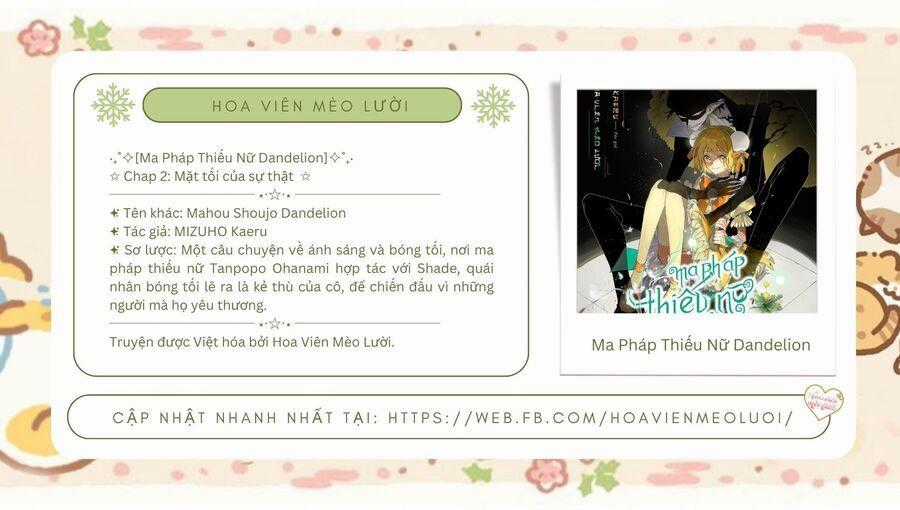 Ma Pháp Thiếu Nữ Dandelion - Chapter 2 - Trang 2