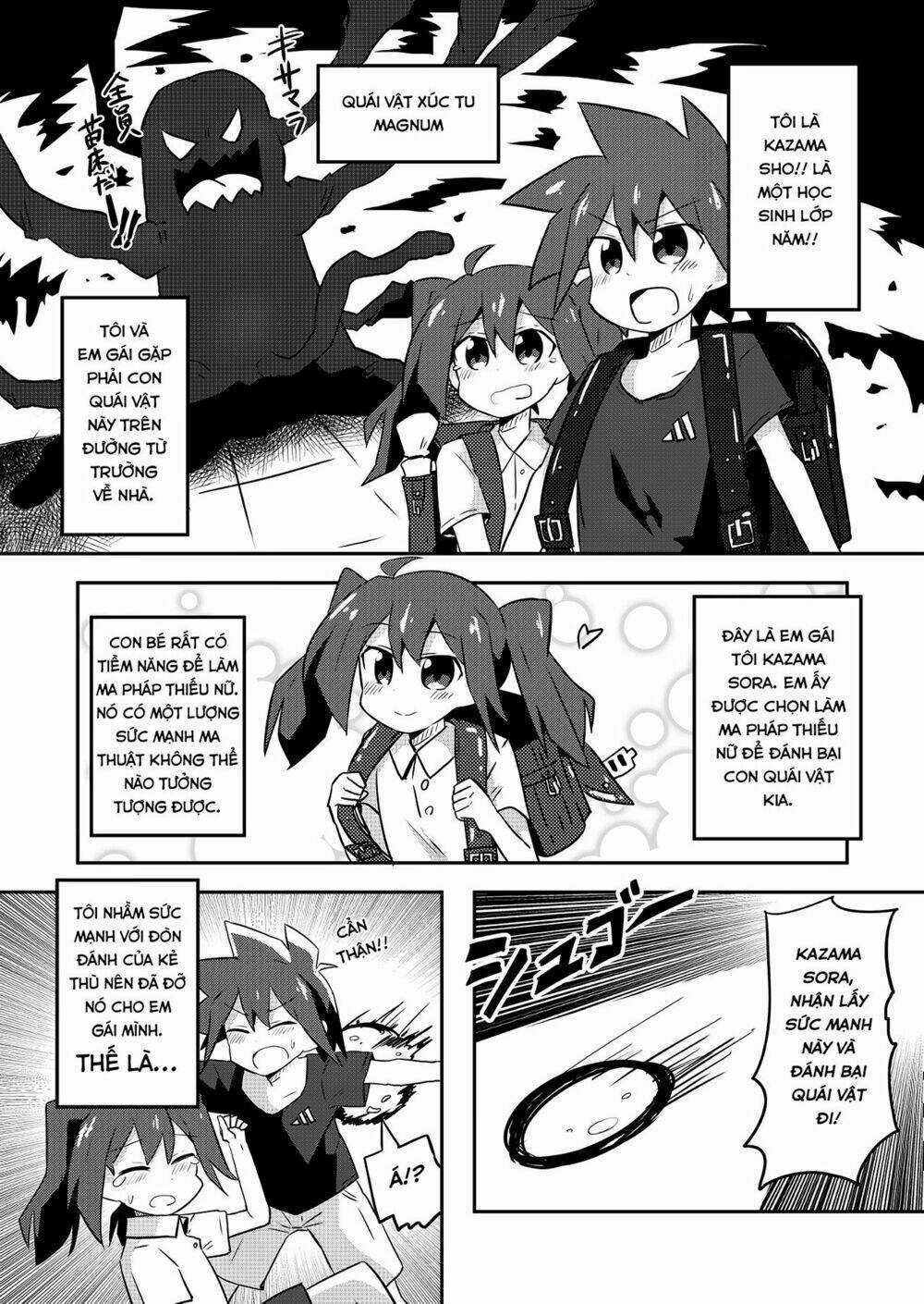 Ma Pháp Thiếu Nữ Kakeru - Chapter 1 - Trang 4