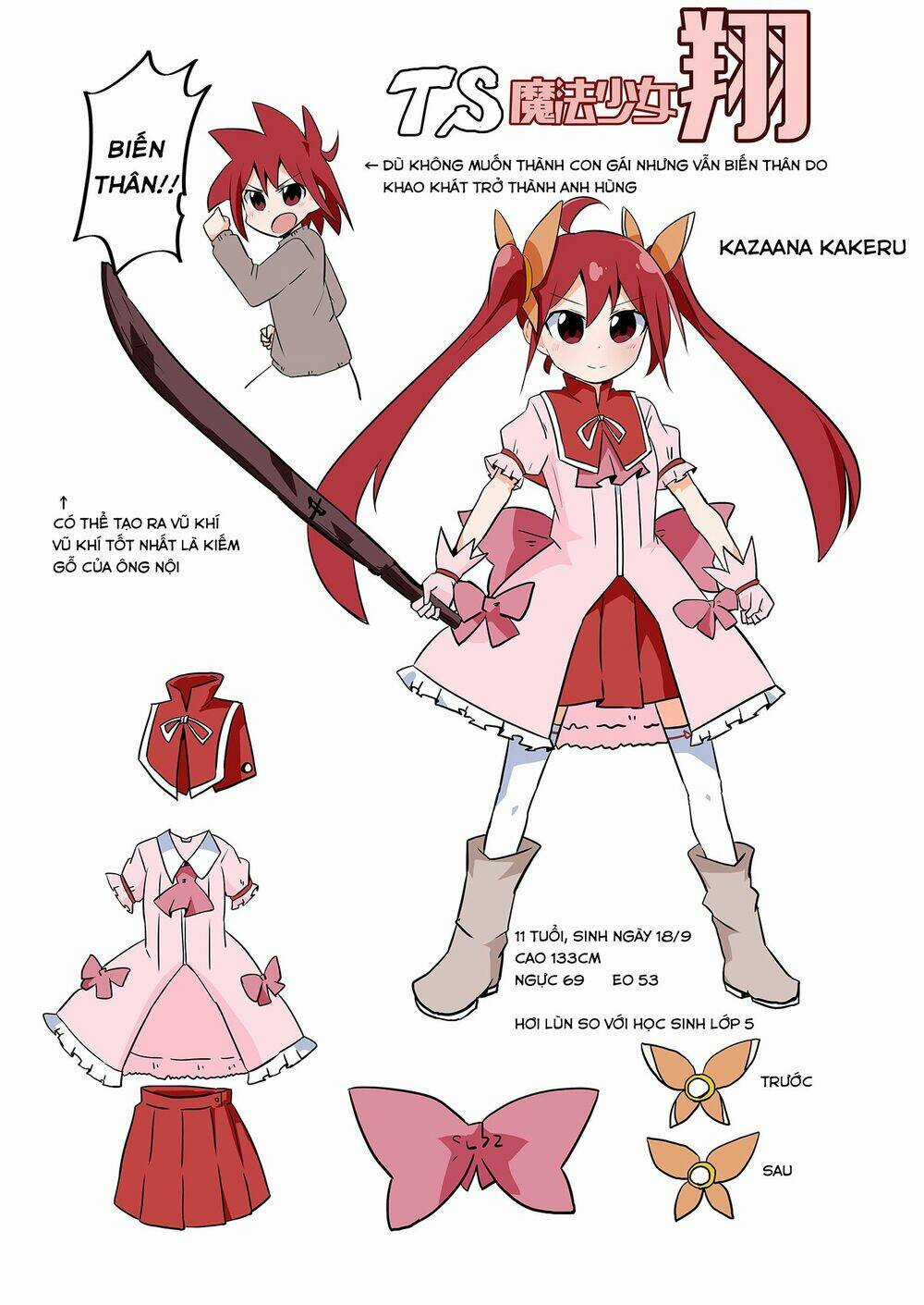 Ma Pháp Thiếu Nữ Kakeru - Chapter 4.5 - Trang 8