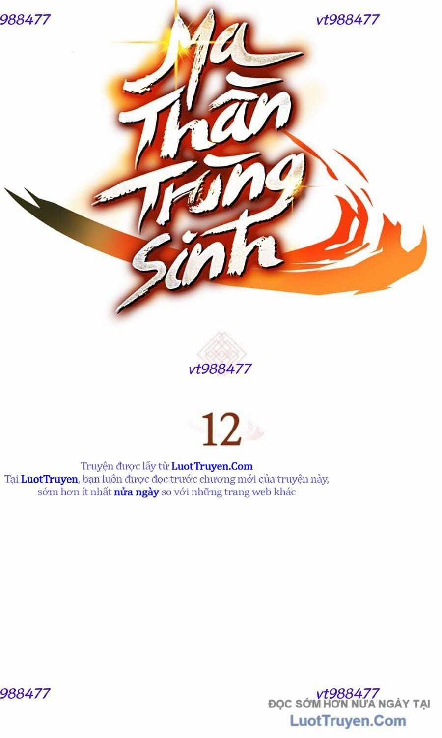 Ma Thần Trùng Sinh - Chapter 12 - Trang 12