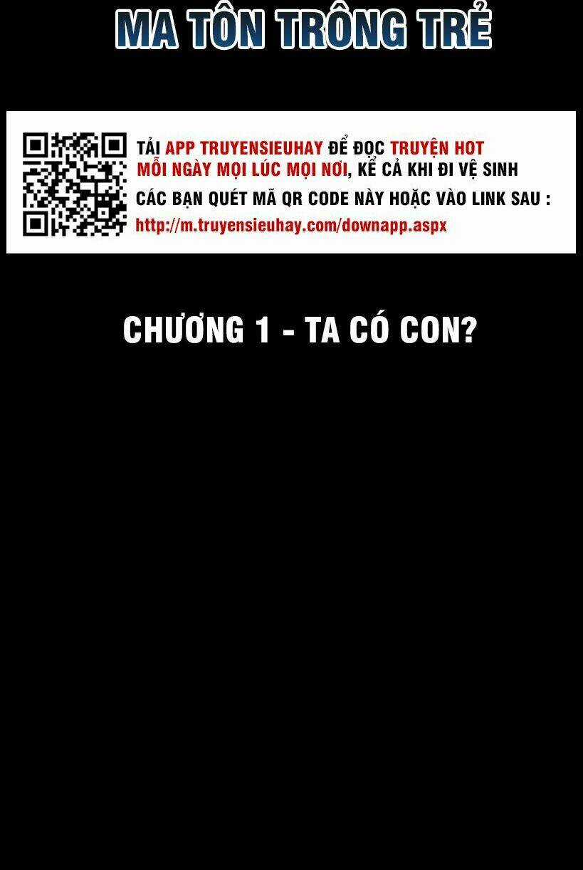 Ma Tôn Trông Trẻ - Chapter 1 - Trang 3
