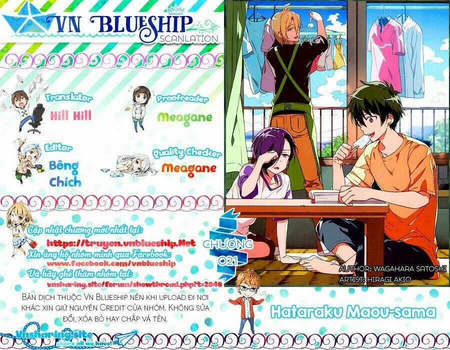 Ma Vương Đi Làm Thêm - Chapter 21 - Trang 1