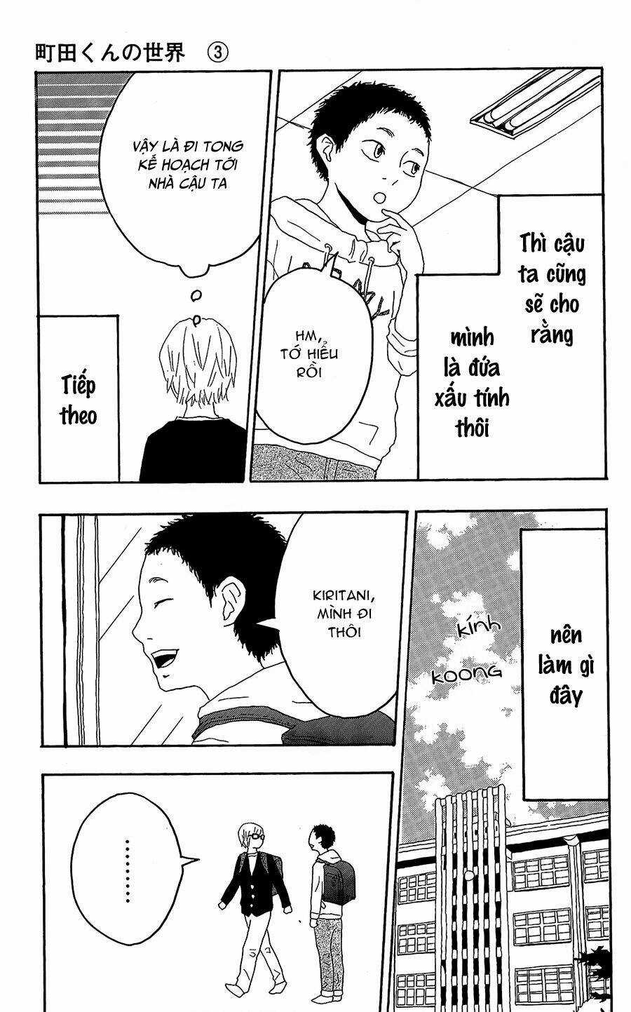 Machida-Kun No Sekai - Chapter 10 - Trang 10