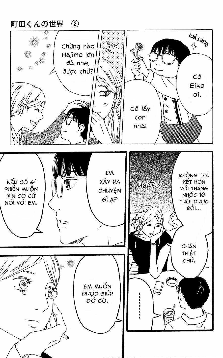 Machida-Kun No Sekai - Chapter 8 - Trang 9