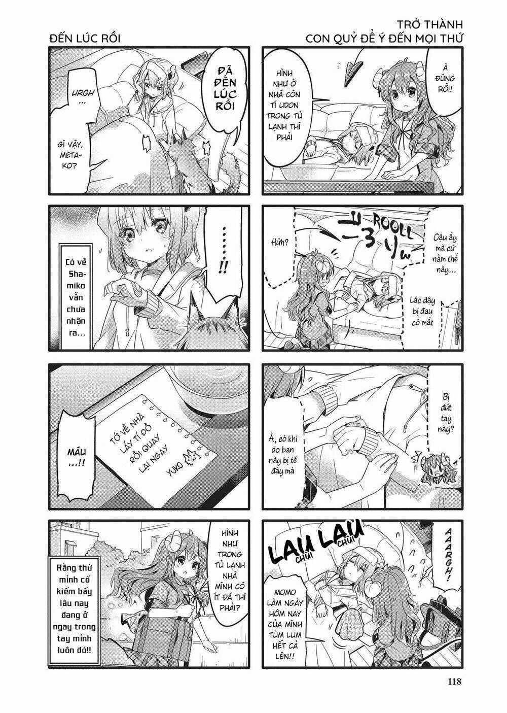 Machikado Mazoku - Chapter 12 - Trang 9