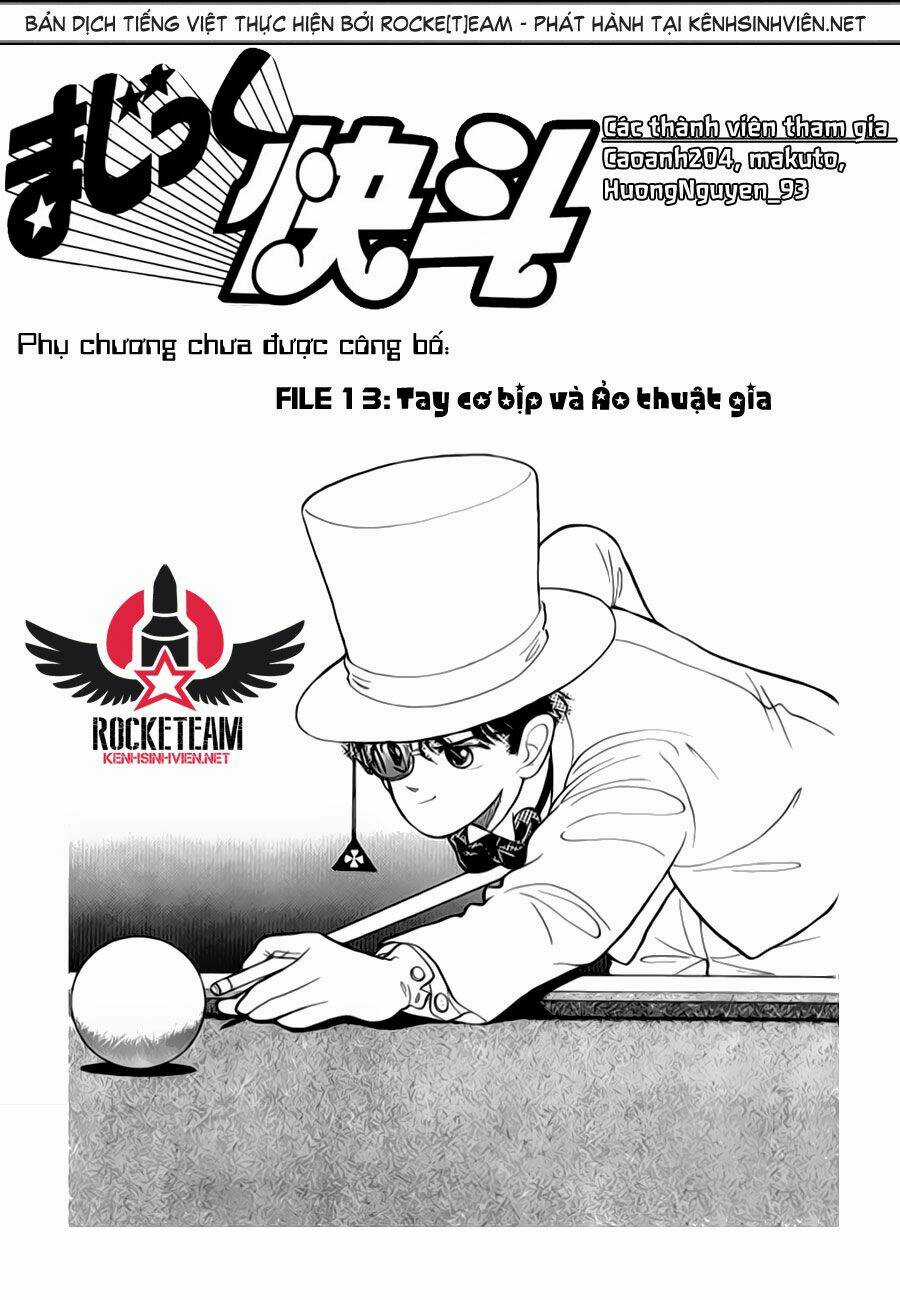 Magic Kaito - Chapter 13 - Trang 1