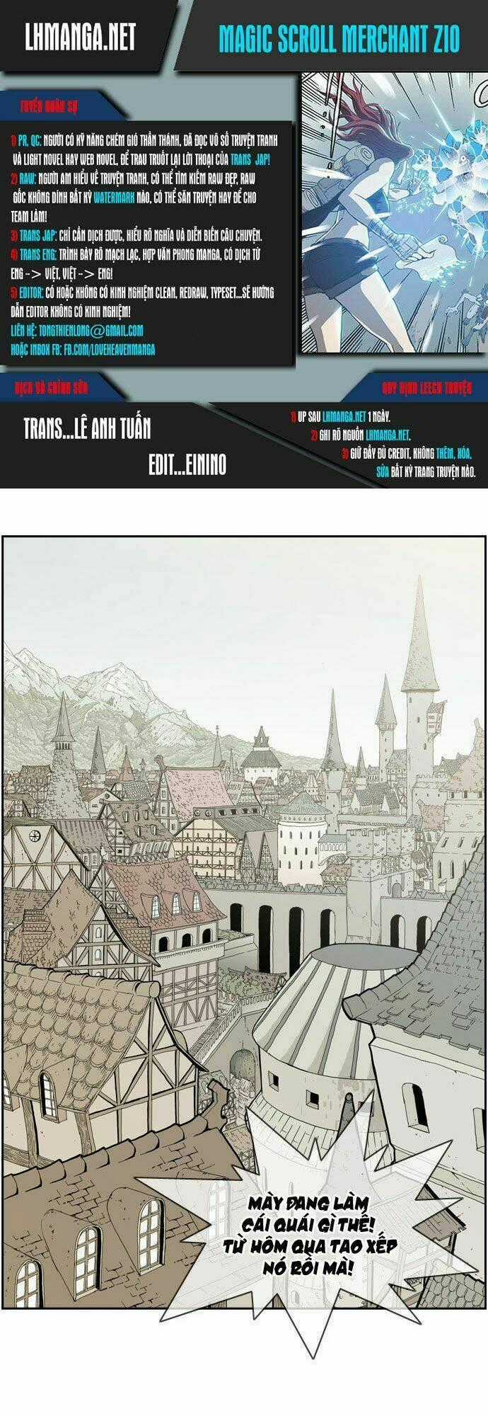 Magic Scroll Merchant Zio - Chapter 0 - Trang 1