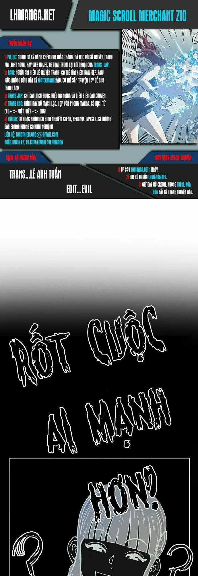 Magic Scroll Merchant Zio - Chapter 10 - Trang 1