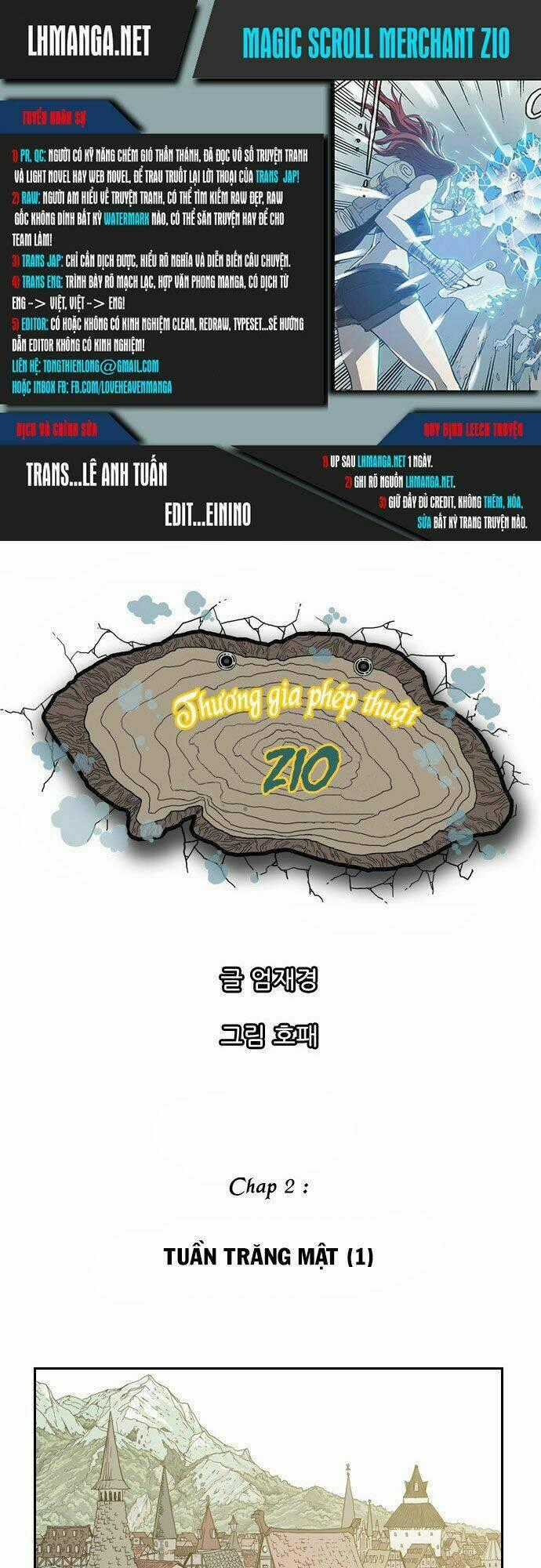 Magic Scroll Merchant Zio - Chapter 2 - Trang 1