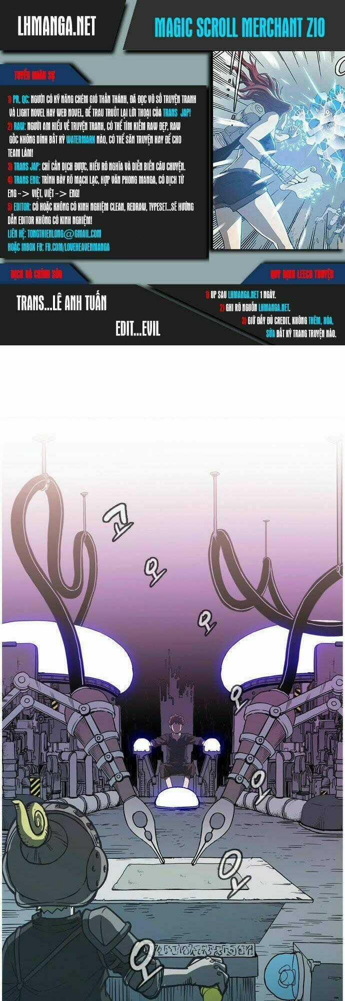 Magic Scroll Merchant Zio - Chapter 4 - Trang 1