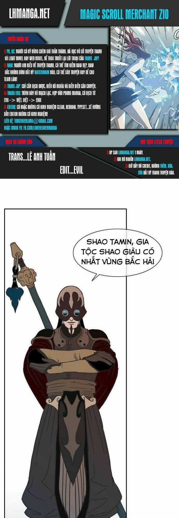 Magic Scroll Merchant Zio - Chapter 6 - Trang 1