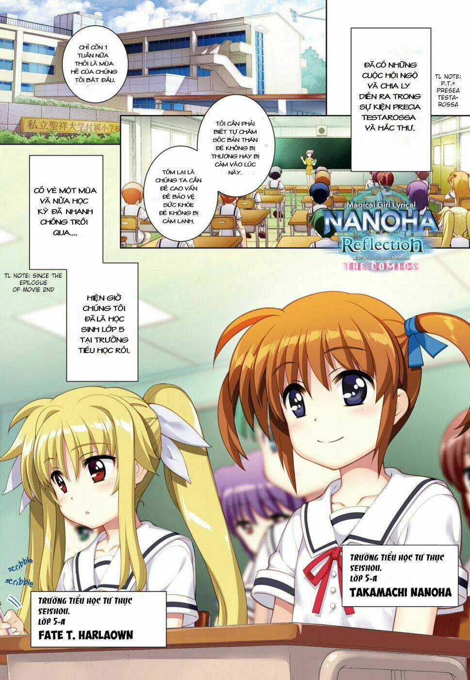 Mahou Shoujo Lyrical Nanoha Reflection - Chapter 1 - Trang 3