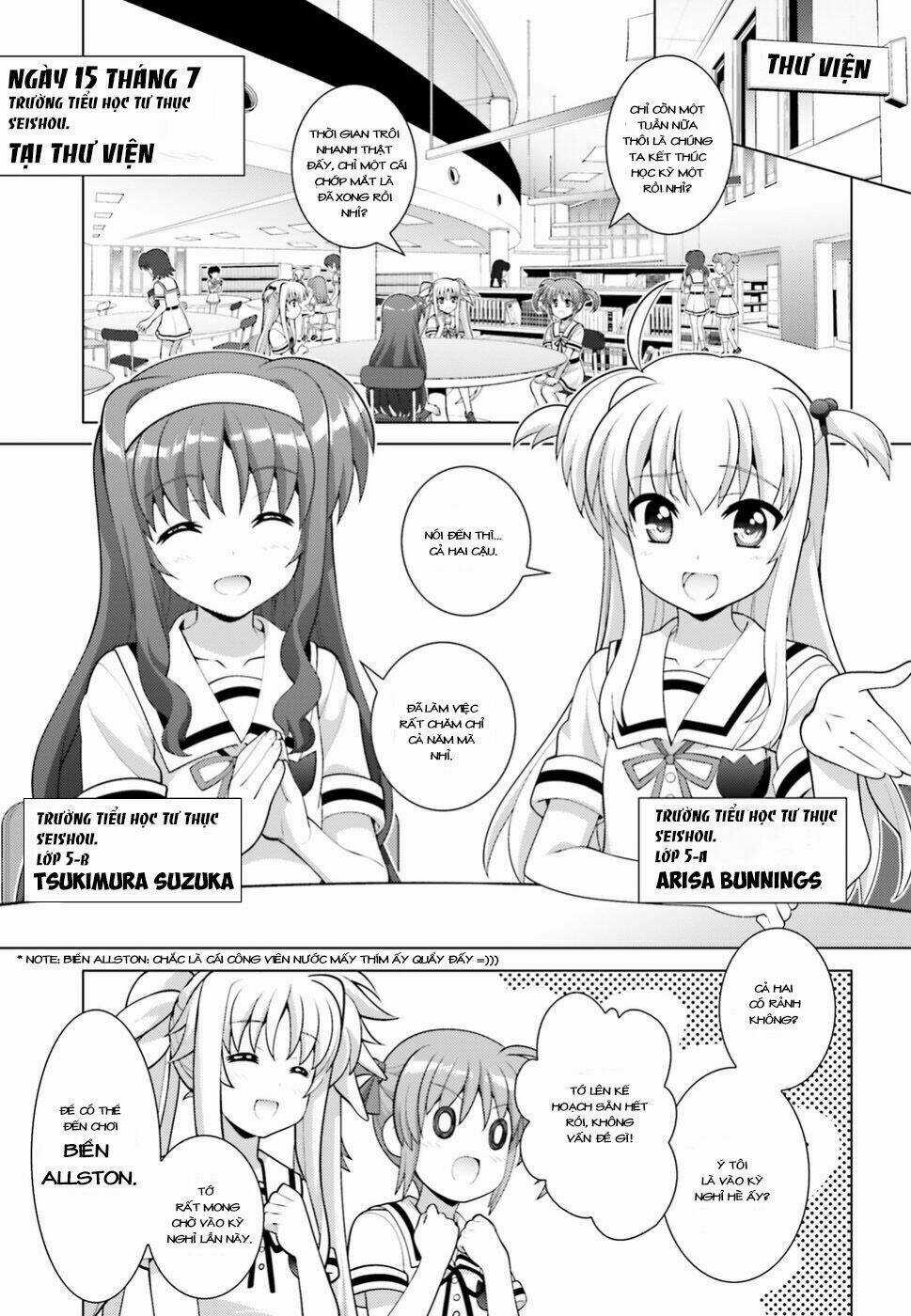 Mahou Shoujo Lyrical Nanoha Reflection - Chapter 1 - Trang 4