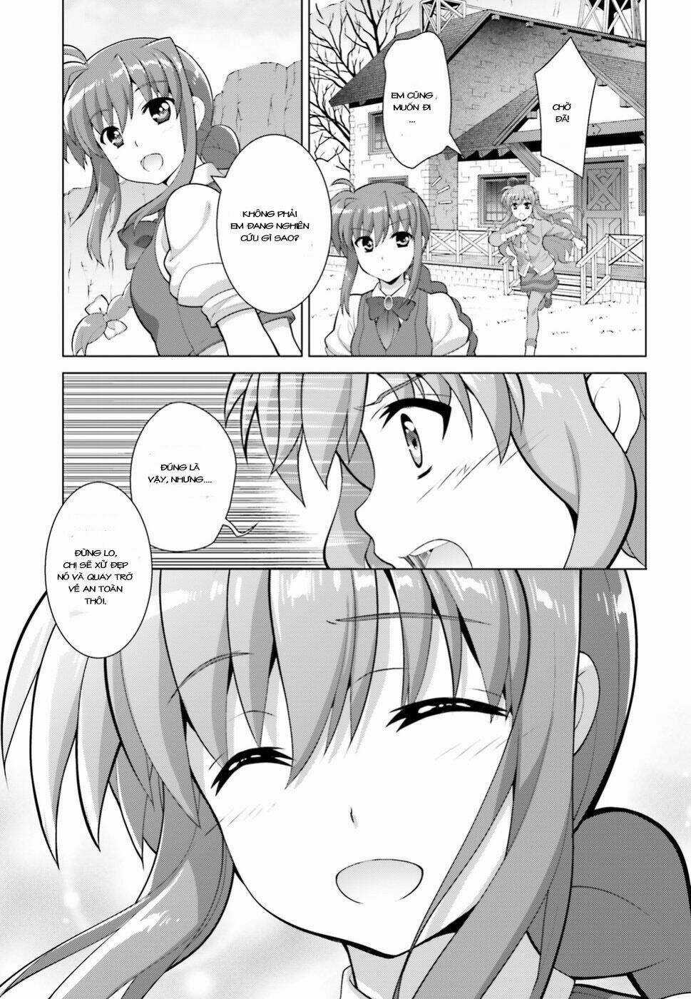 Mahou Shoujo Lyrical Nanoha Reflection - Chapter 1 - Trang 32