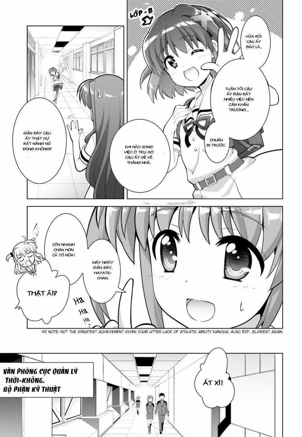 Mahou Shoujo Lyrical Nanoha Reflection - Chapter 1 - Trang 6