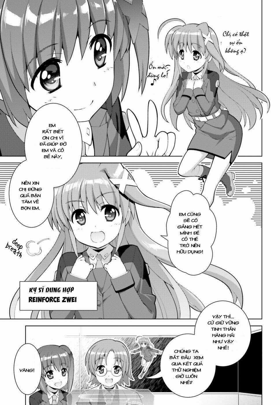 Mahou Shoujo Lyrical Nanoha Reflection - Chapter 1 - Trang 8