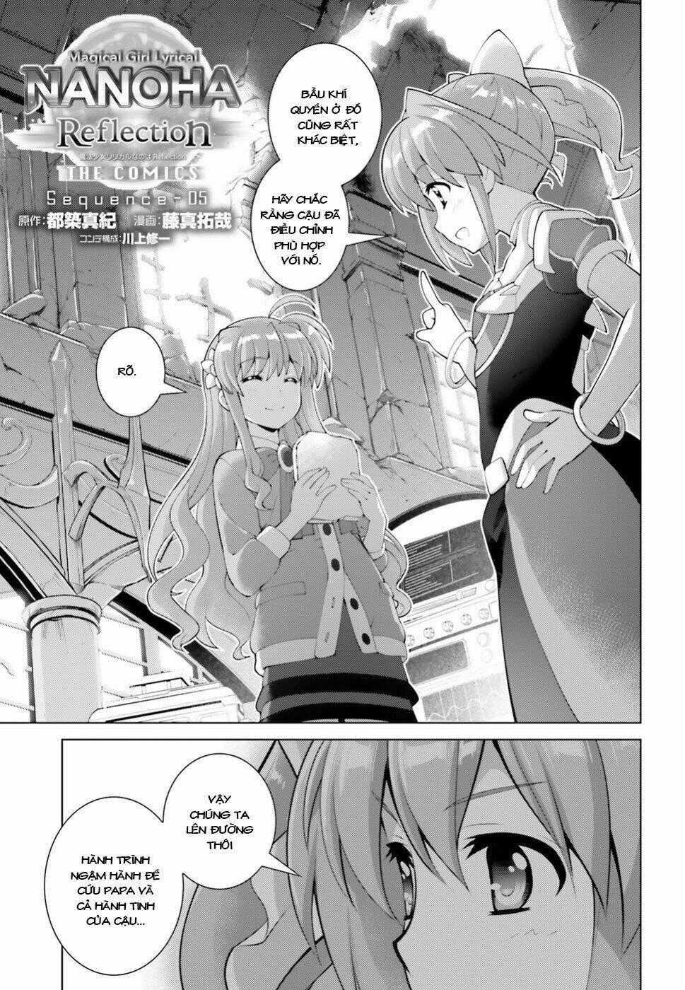 Mahou Shoujo Lyrical Nanoha Reflection - Chapter 5 - Trang 1