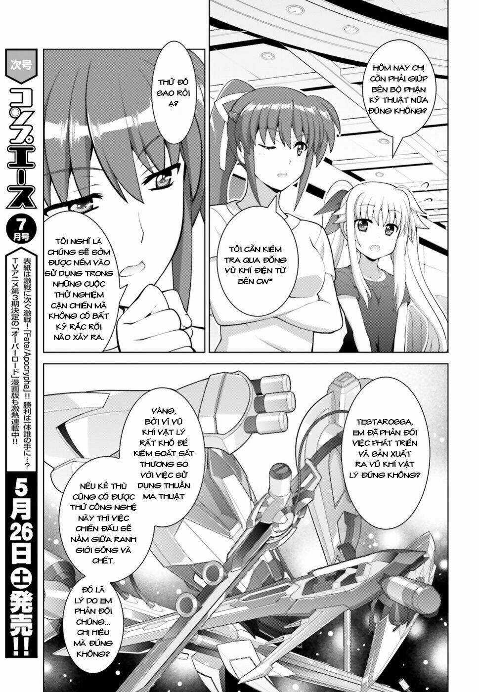 Mahou Shoujo Lyrical Nanoha Reflection - Chapter 5 - Trang 9