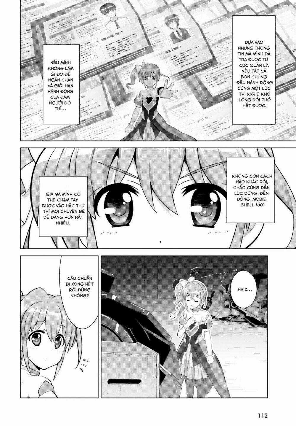 Mahou Shoujo Lyrical Nanoha Reflection - Chapter 7 - Trang 14