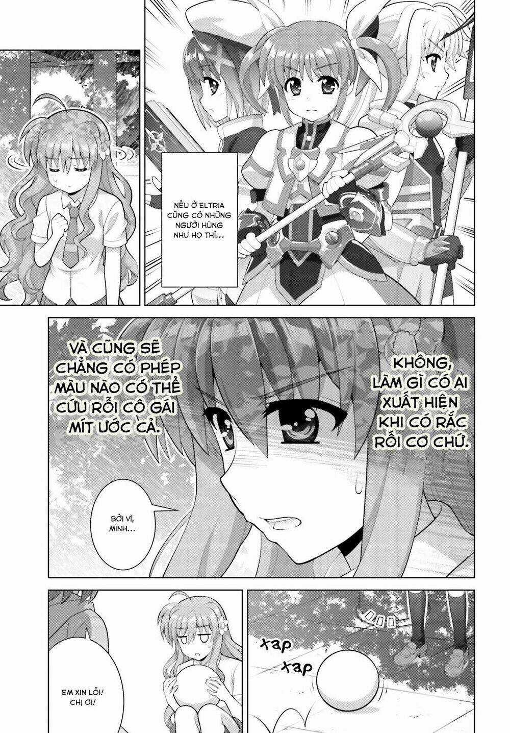 Mahou Shoujo Lyrical Nanoha Reflection - Chapter 7 - Trang 9