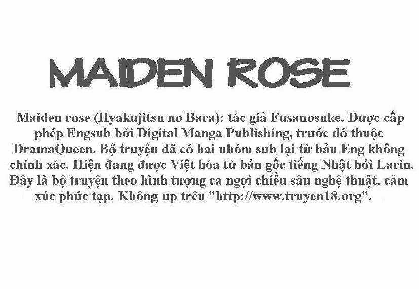 Maiden Rose-Special - Chapter 1 - Trang 1