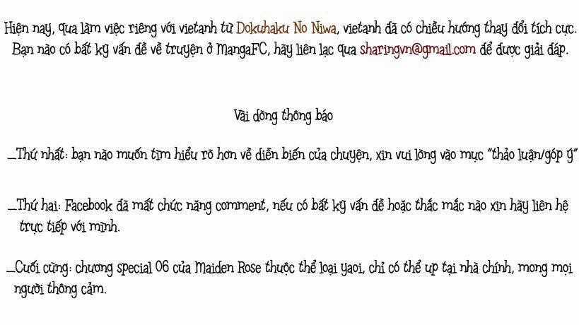 Maiden Rose-Special - Chapter 6 - Trang 3