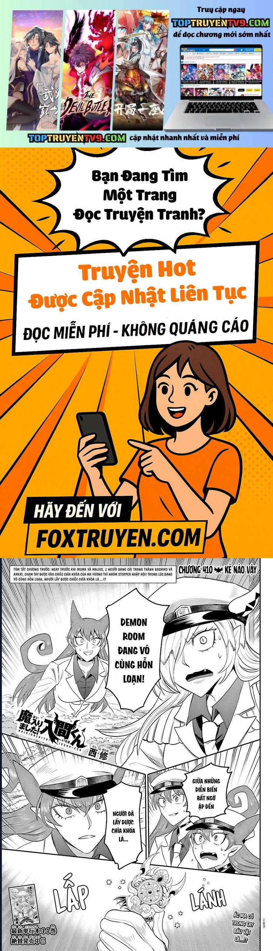 Mairimashita! Iruma-Kun - Chapter 410 - Trang 1