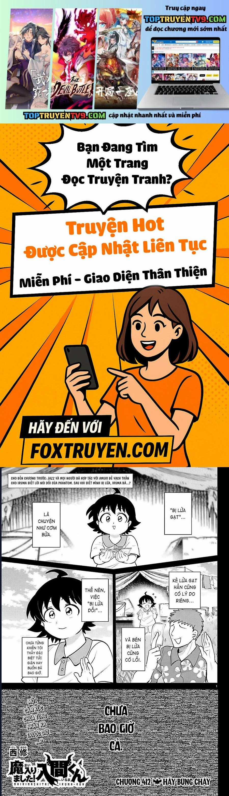 Mairimashita! Iruma-Kun - Chapter 412 - Trang 1