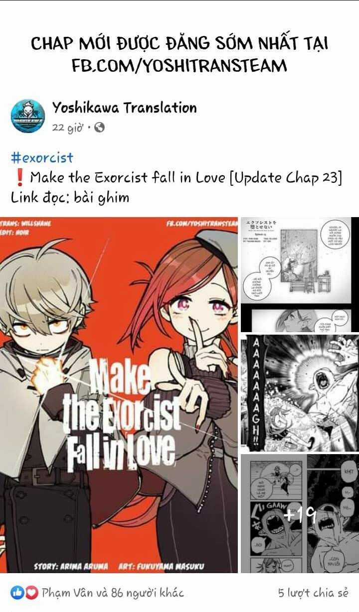 Make The Exorcist Fall In Love - Chapter 23 - Trang 23