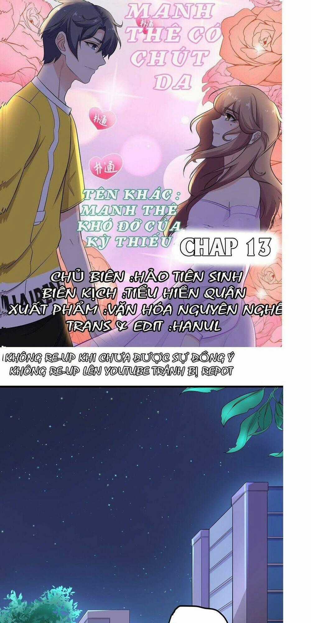 Manh Thê Có Chút Da - Chapter 13 - Trang 1