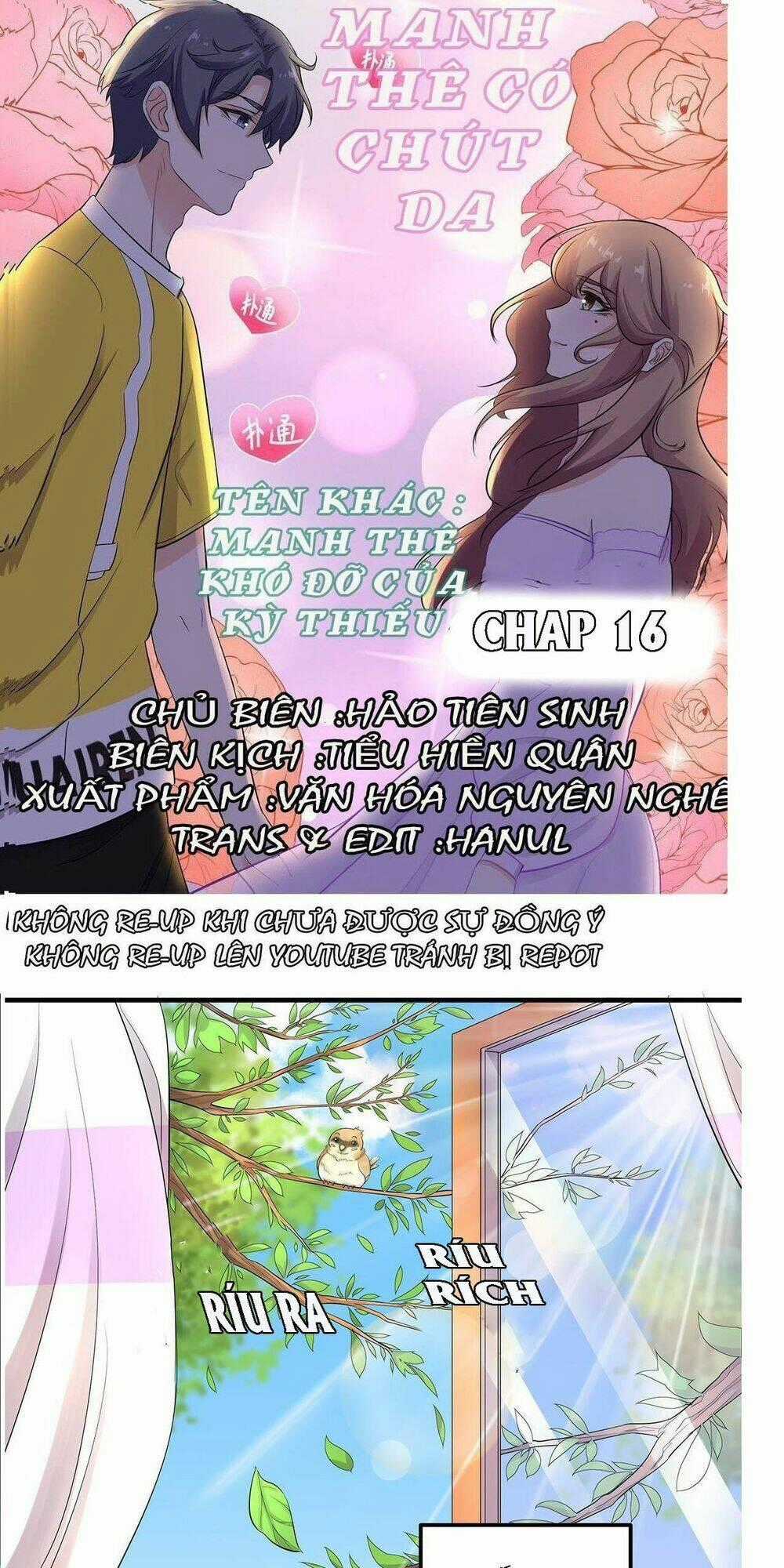 Manh Thê Có Chút Da - Chapter 16 - Trang 1