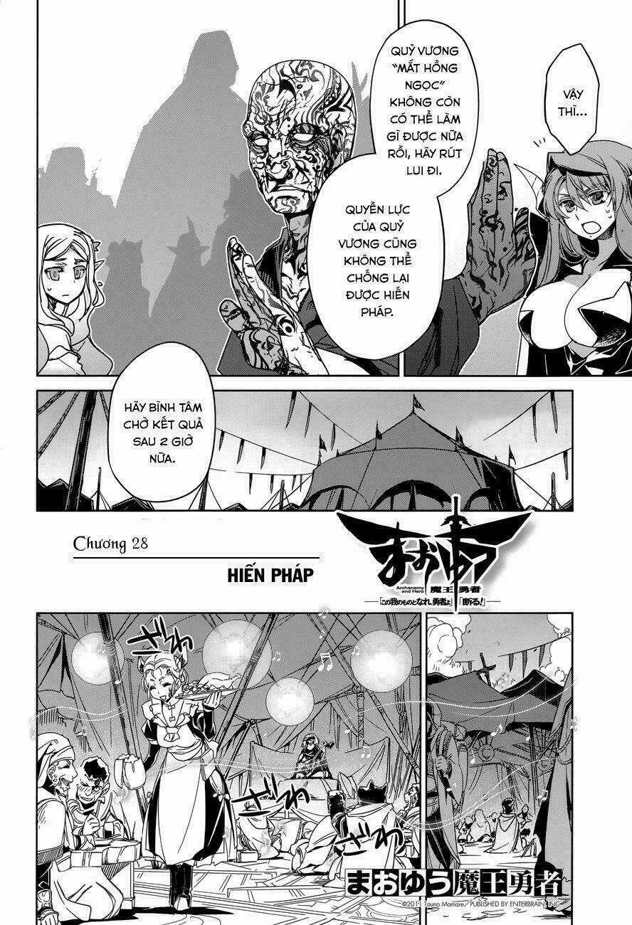 Maoyuu Maoh Yuusha - Chapter 28 - Trang 7
