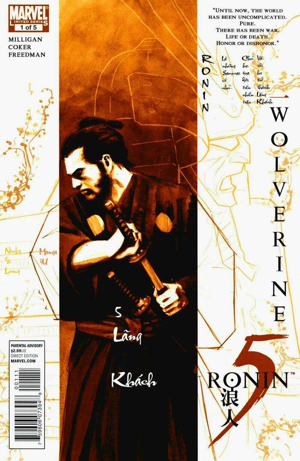 Marvel 5 Ronin - Chapter 1 - Trang 3