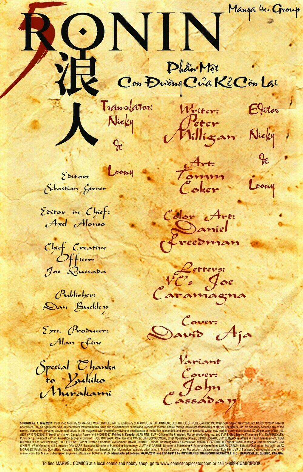 Marvel 5 Ronin - Chapter 1 - Trang 26