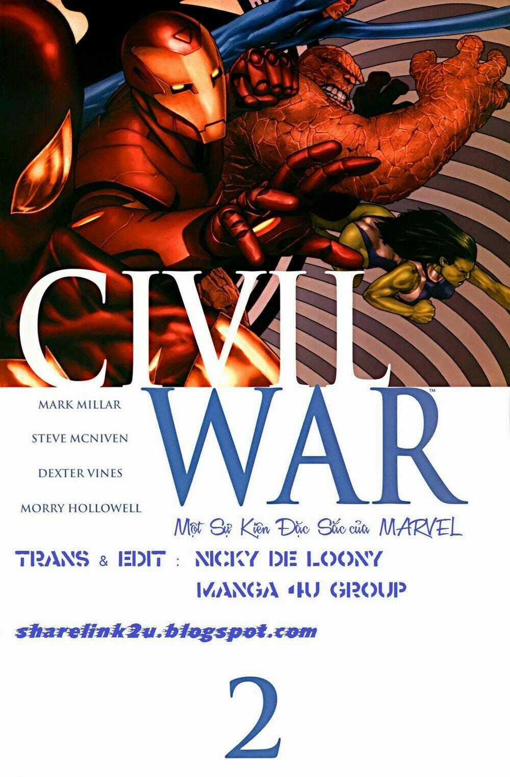Marvel Civil War Full Events - Chapter 12 - Trang 1