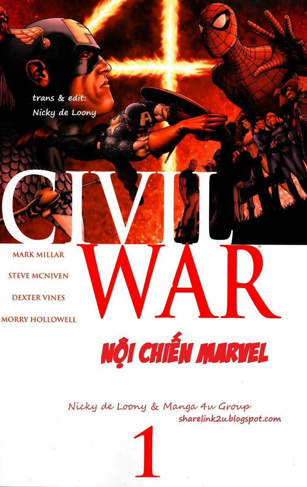 Marvel Civil War Full Events - Chapter 7 - Trang 1