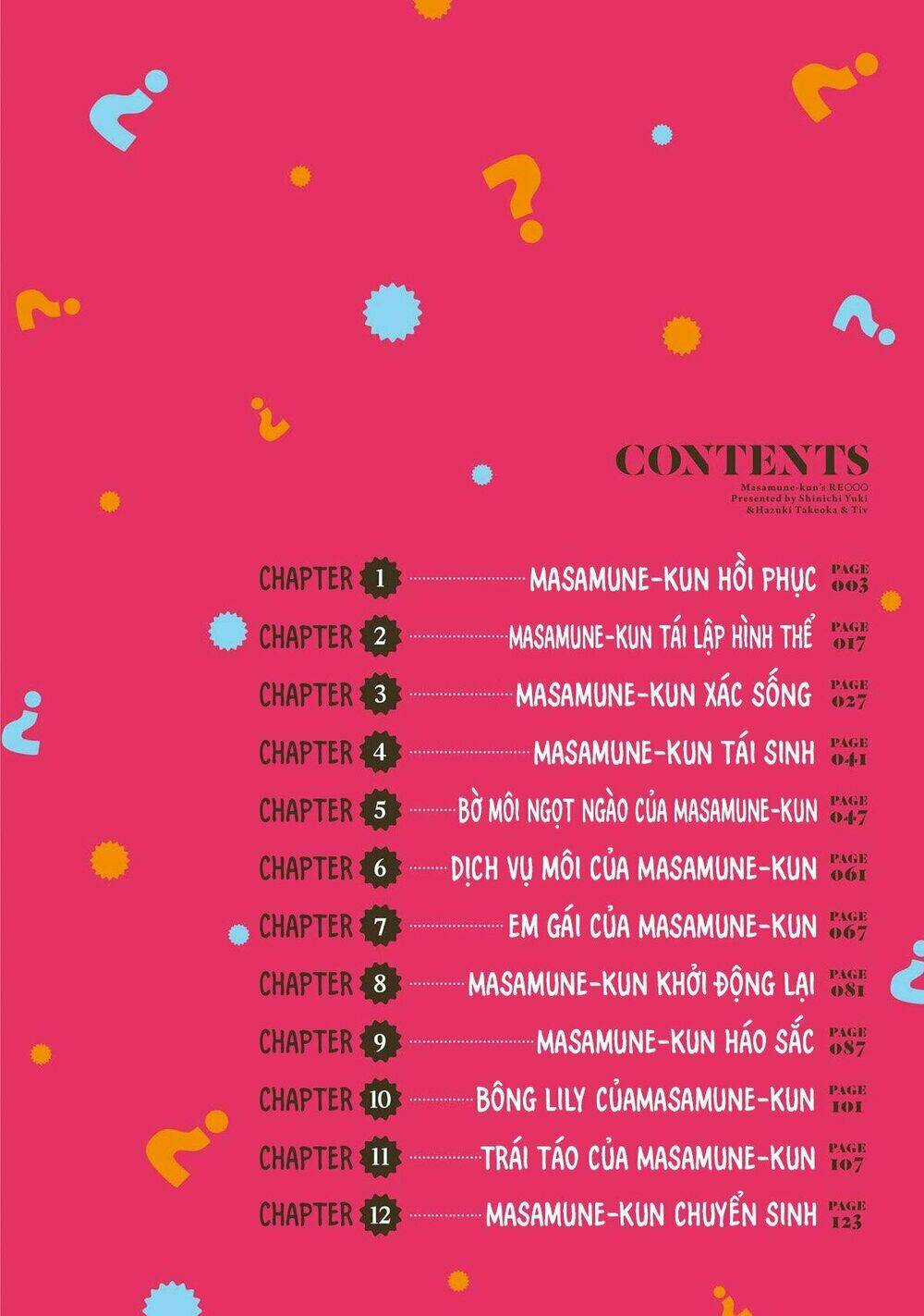 Masamune-Kun No Re ○○○ - Chapter 1 - Trang 5